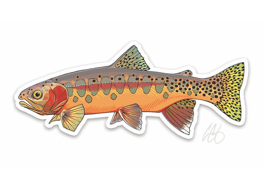 Orvis Clear Hookjaw Trout Sticker – Blackfoot River Outfitters