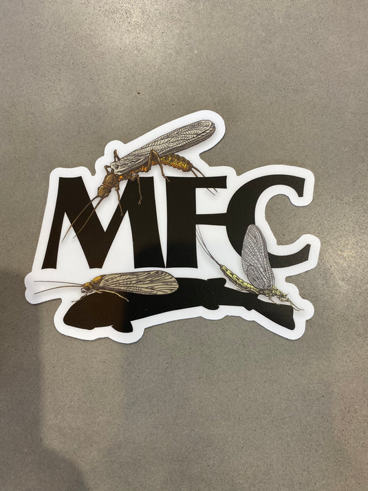 MFC Signature Sticker - Shuttle – Blackfoot River Outfitters