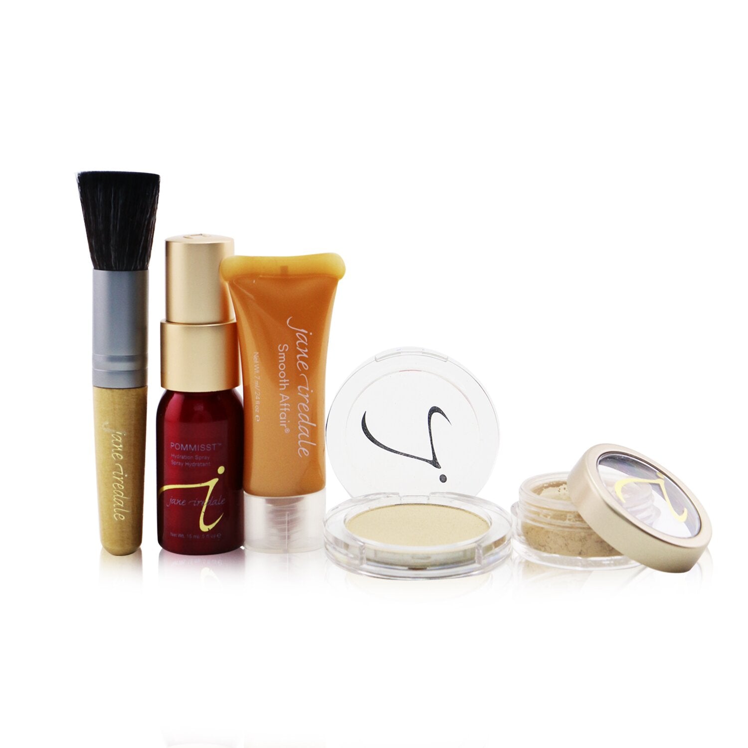 Starter Kit (6 Pieces): 1xPrimer Brighter, 1xLoose Mineral Powder, 1xMineral for Sale | Jane Iredale, Up, Buy Now – Author