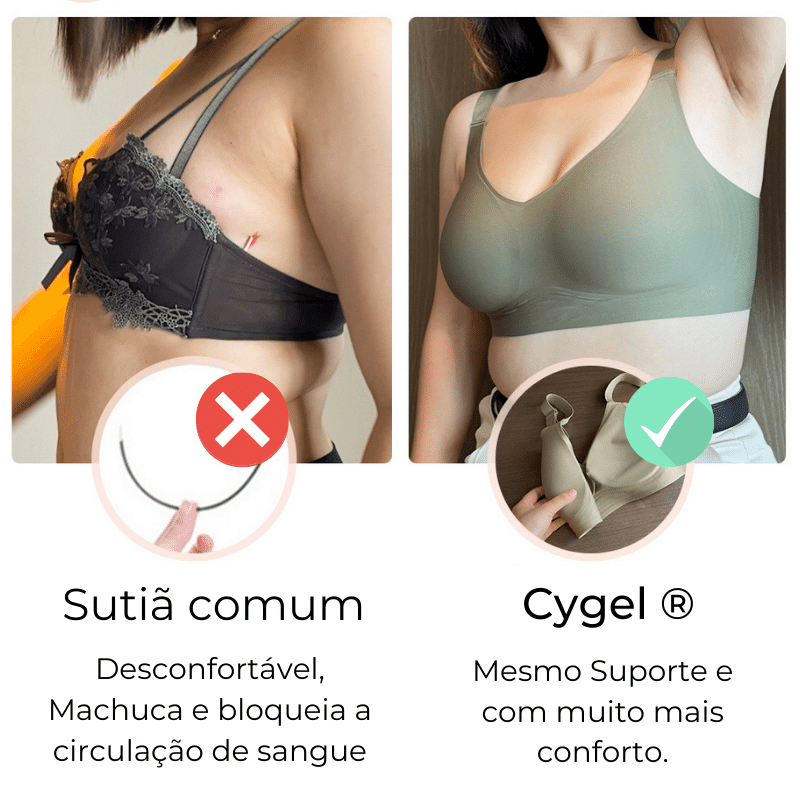 Sutiã Reforçado cygnuss Plus Size alta sustentação em Oferta Em estoque