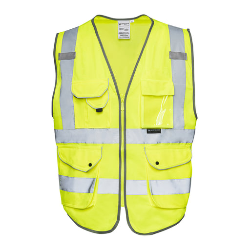 Two Band High Visibility Solid Safety Vest - 101 Series - ANSI Class 2 — Safety  Vests and More