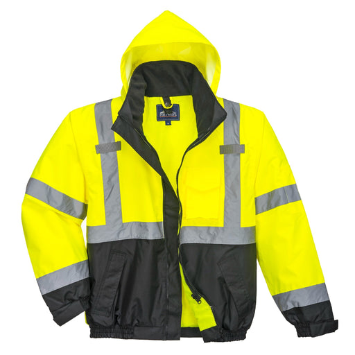 Wenaas Hi-Vis CSA Thermal Jacket - Hi-Vis Yellow/Black - Northern