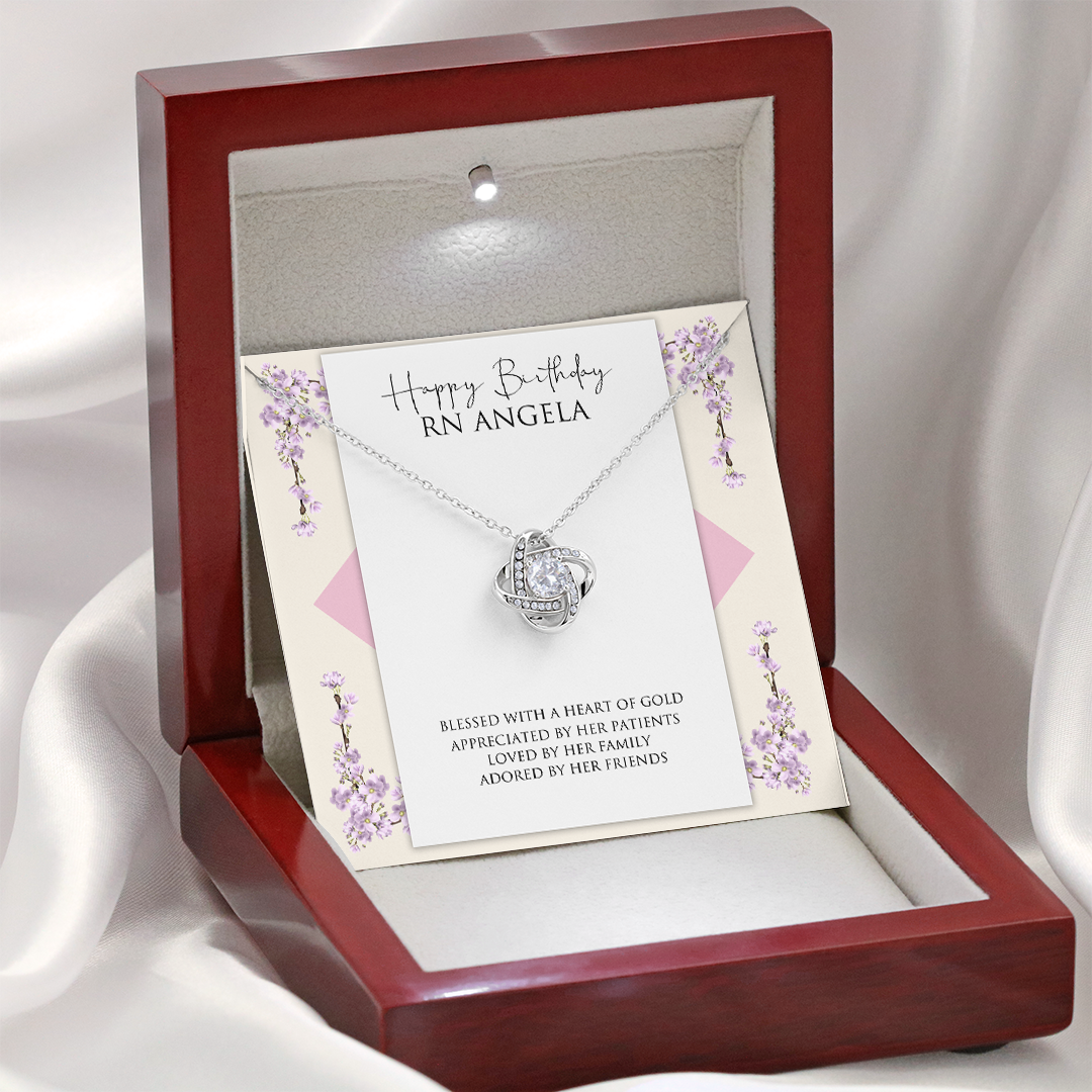 Nurse Birthday Gift - Personalized Birthday Gift - Message Card - Gift For A Nurse