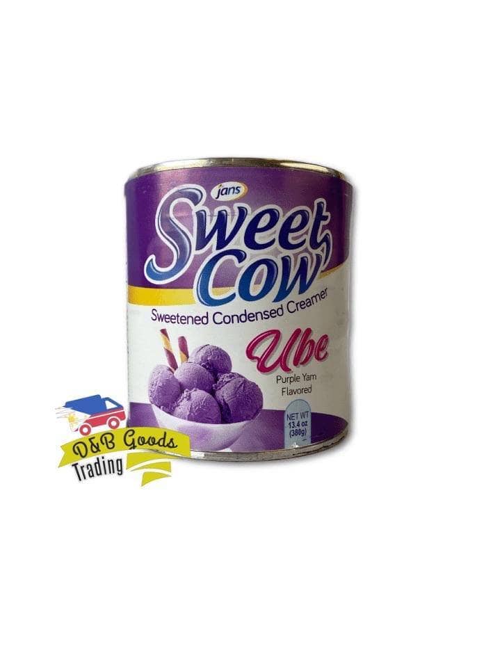 Jans Sweet Cow Sweet Condensed Creamer Ube Flavor Dandb Goods Trading Filipino Store 