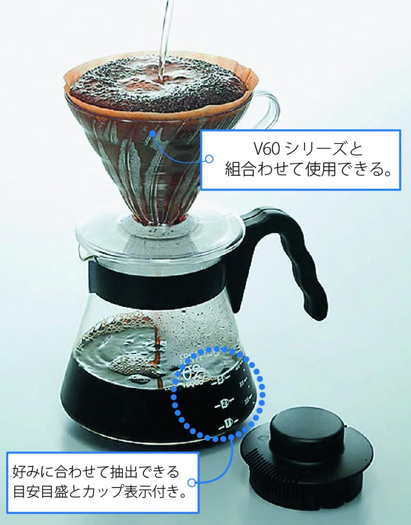 HARIO 日本製 V60 咖啡壺 滴漏壺 Coffee Server VCS 450ml/700ml/1000ml