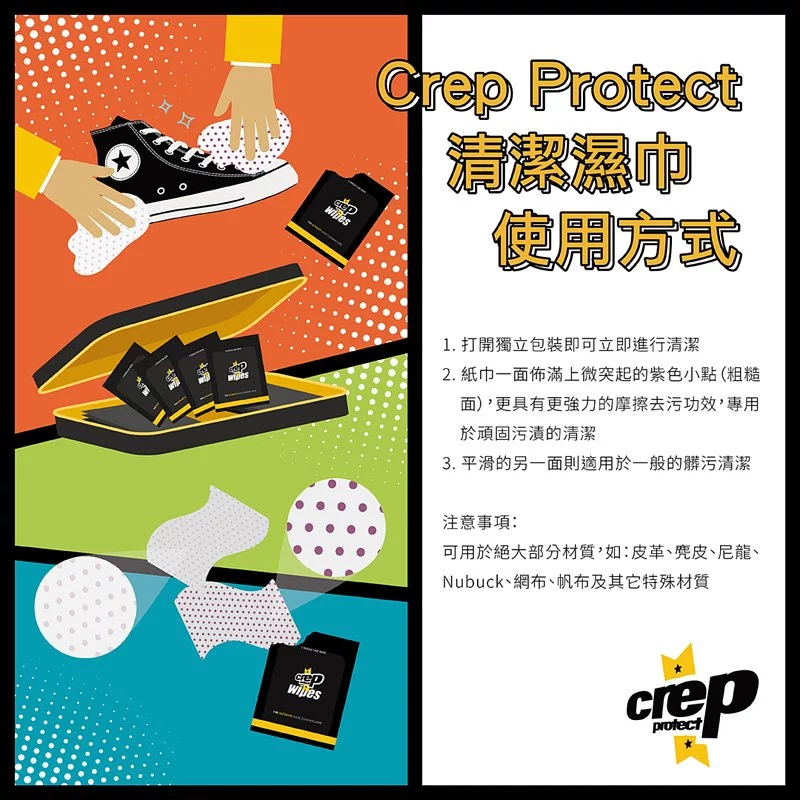 Crep Protect Ultimate Shoe Care Pack Gift Pack｜三合一禮盒裝｜含防水噴霧+清潔套裝+抹鞋濕紙巾12片