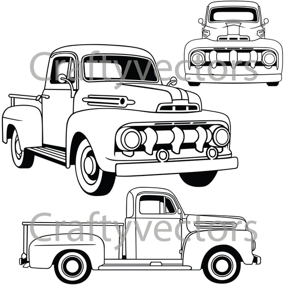 Free Free 181 Silhouette Gmc Truck Svg SVG PNG EPS DXF File