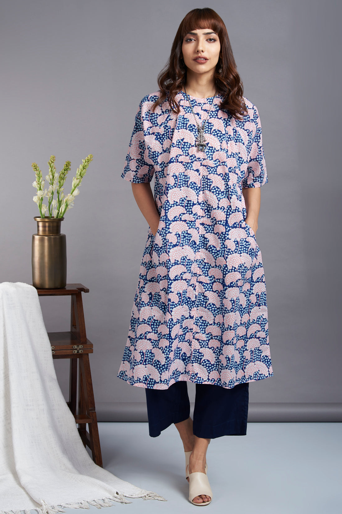 Summer Sun Pocket Tunic  Stylish tunic, Cotton kurti designs