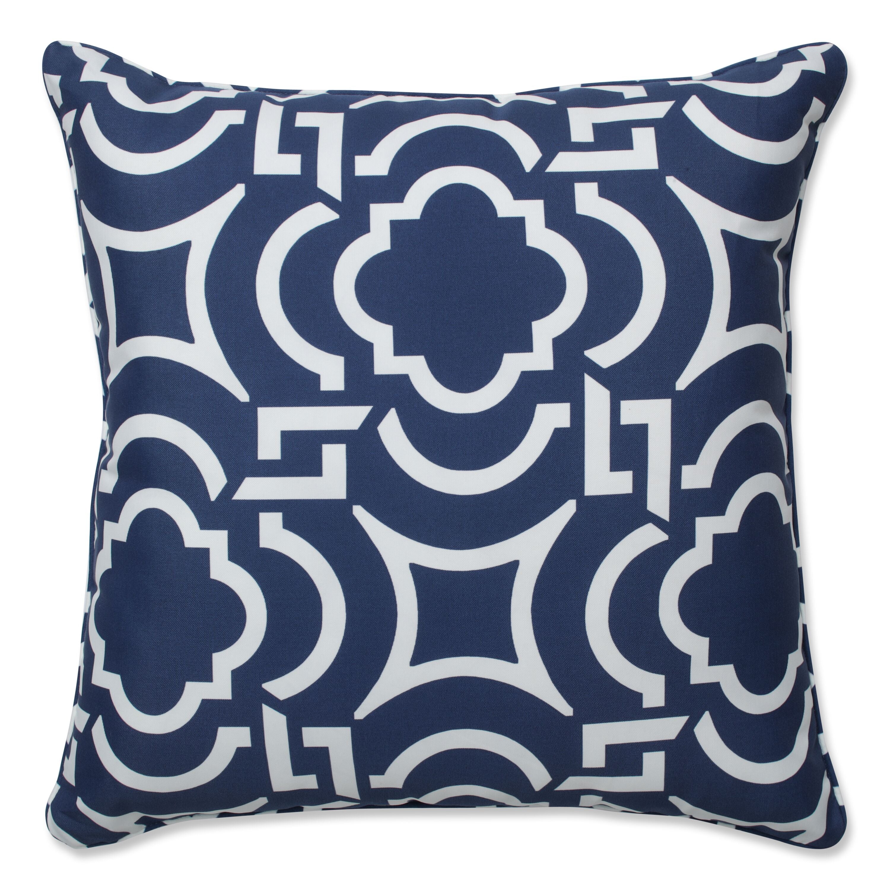 Outdoor/Indoor Carmody Navy Collection - Pillow Perfect