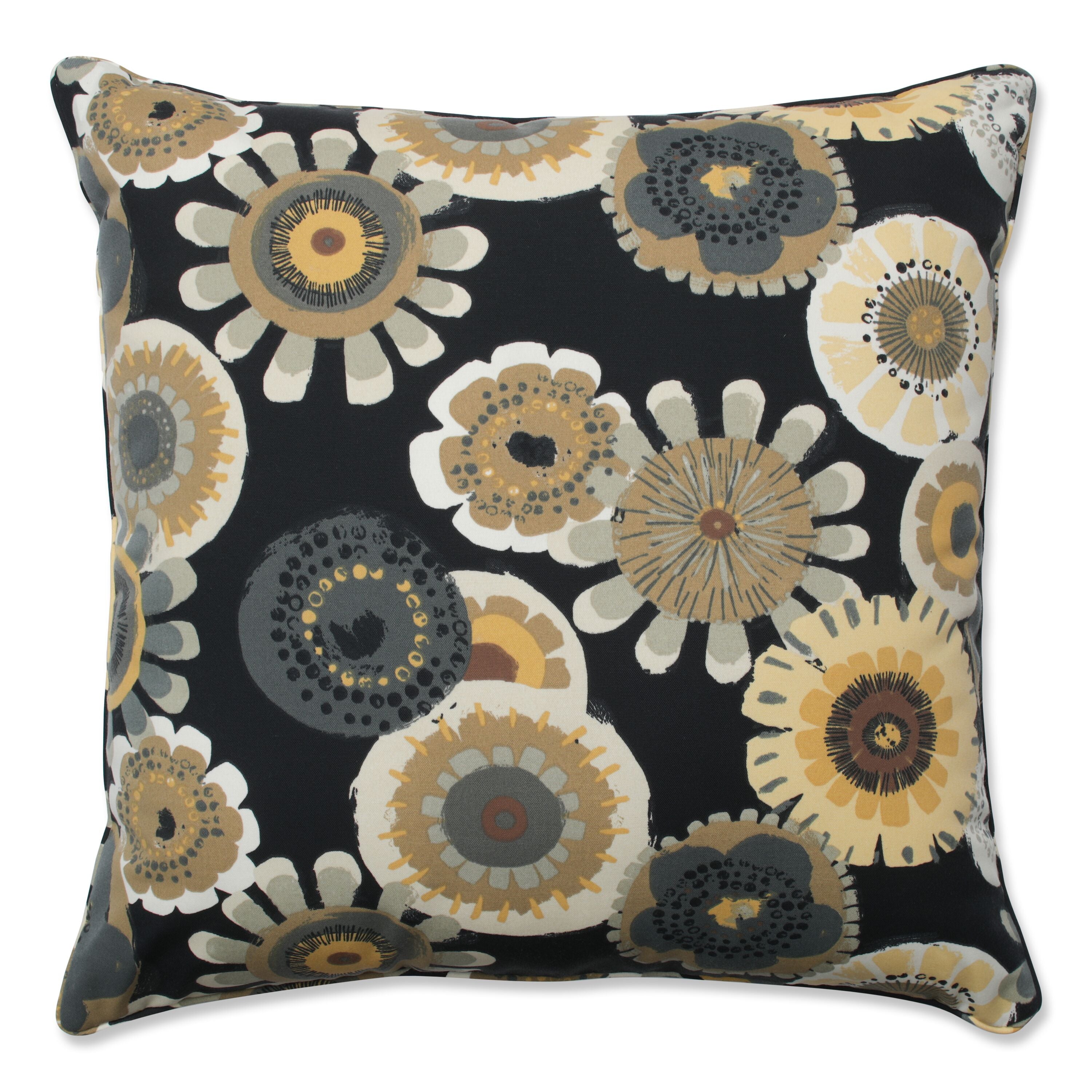 Outdoor/Indoor Crosby Ebony Collection - Pillow Perfect