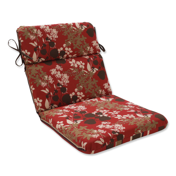 Montifleuri/Monserrat Reversible Rounded Corners Chair Cushion - Pillow ...