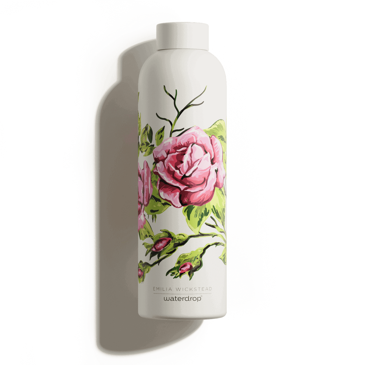 Una bottiglia d'acqua per bambini da 360 ml in acciaio inossidabile per  sublimazione - bianco con tappo a vite blu-rosa Bianco, Blu, Rosa