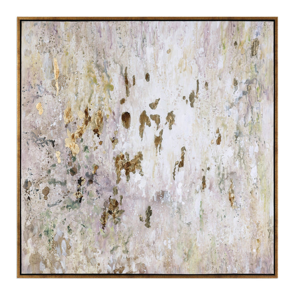 Uttermost Golden Raindrops Modern Abstract Art 34362 - BathVault
