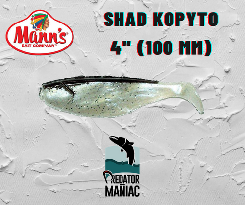 Mann's Shad Kopyto - 3 (80 mm) – Predator maniac