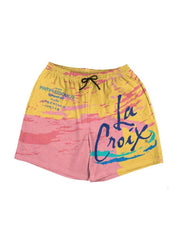 la croix pamplemousse swim shorts - Public Space xyz - vaporwave aesthetic clothing fashion, kawaii, pastel, pastelgrunge, pastelwave, palewave