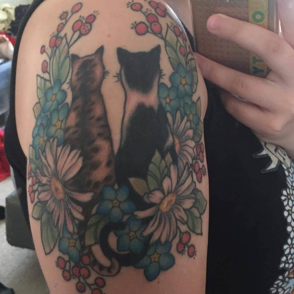 22 Cool Tattoos That A Cat Lover Would Go Crazy About – KingdomOfCats