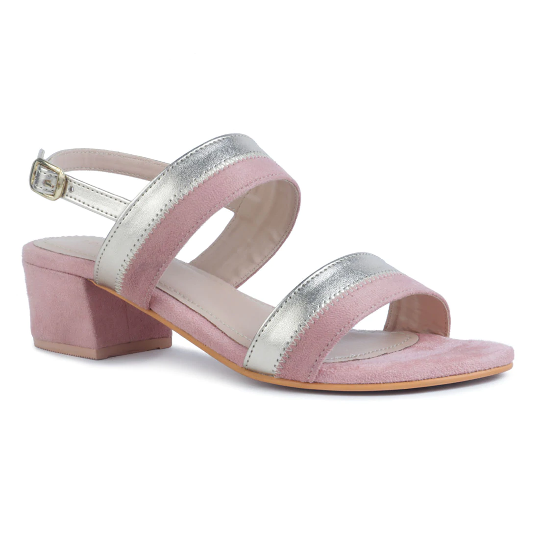 BLUSH SLINGBACK BLOCK HEEL SANDAL