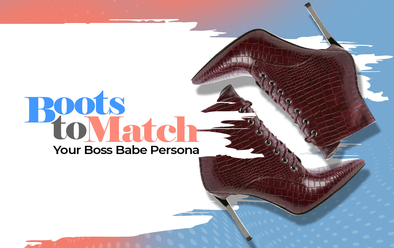 Sepatu bot untuk mencocokkan bos Anda bayi persona