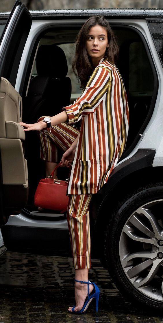 Colourful Stripes Outfit