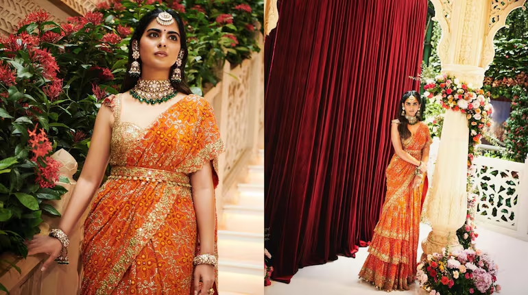 Isha Ambani At Brother Anant Ambani Wedding