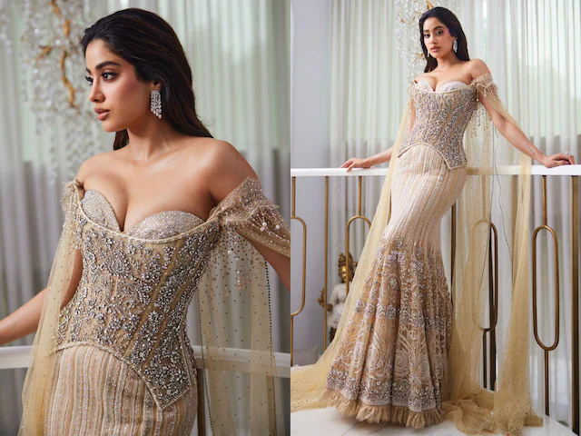 Janhvi Kapoor At Anant Ambani Wedding