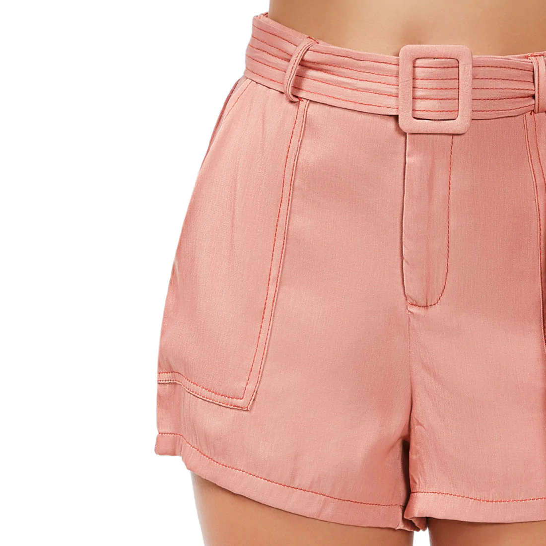SHORTS IN CONTRAST SEAM