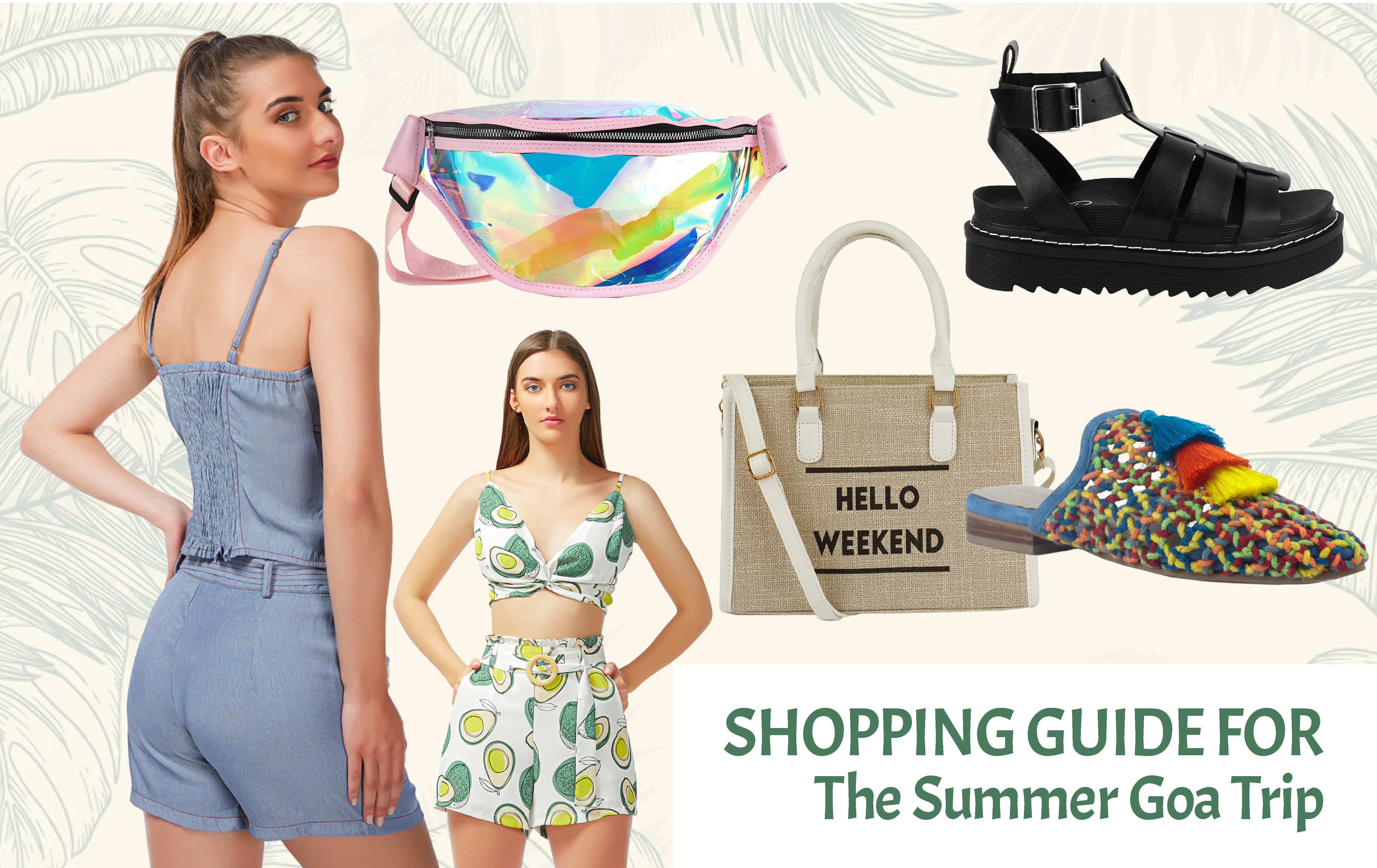 Guía de compras para el viaje de verano Goa