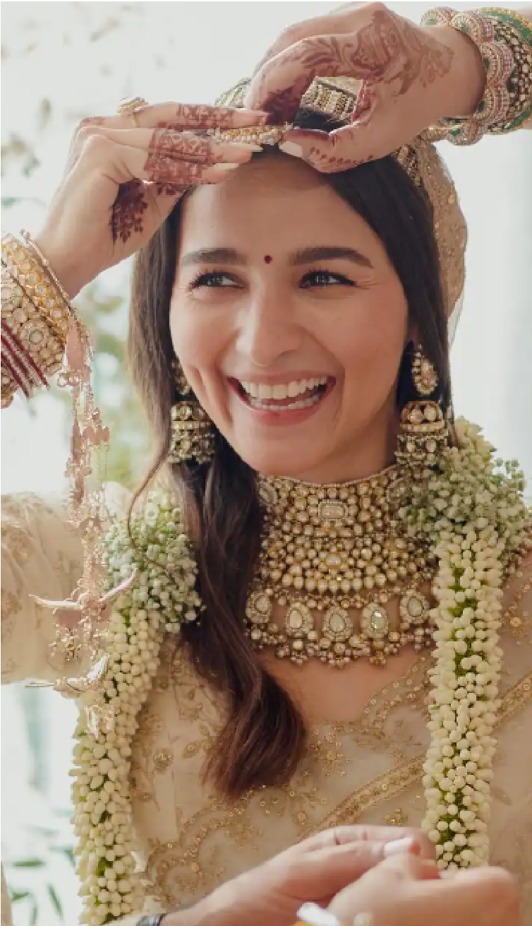 阿里亞·巴特（Alia Bhatt）婚禮化妝