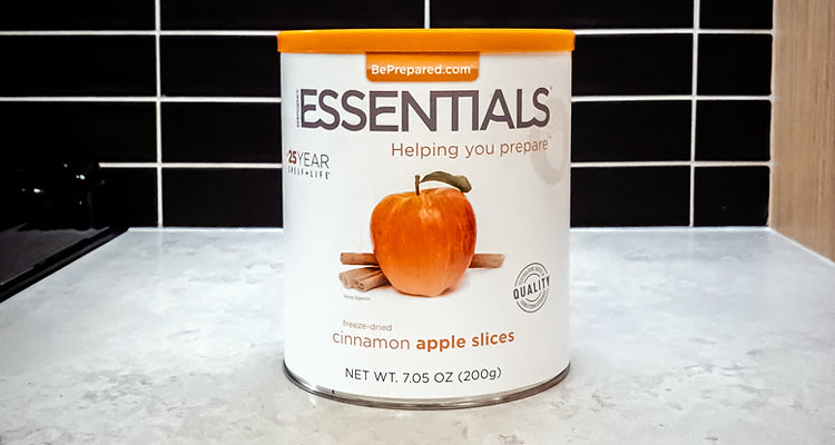 Can of cinnamon apples