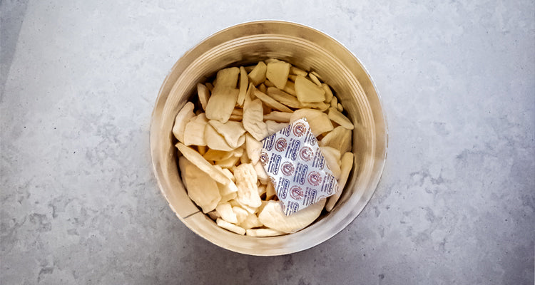 Opened can of cinnamon apples