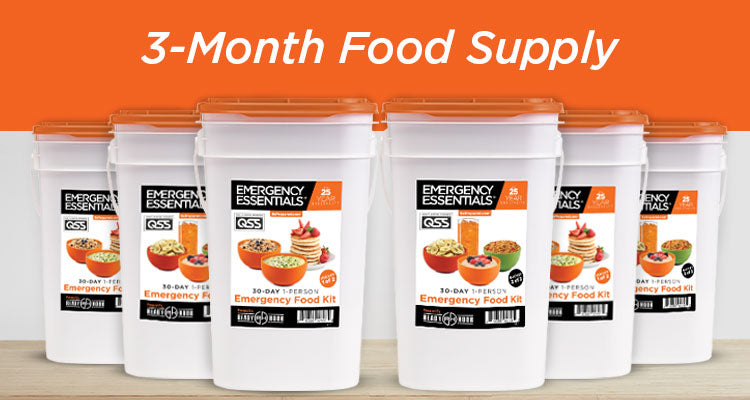 3 Month food supply