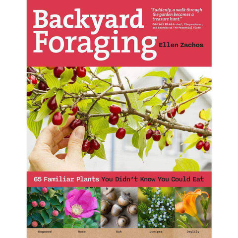 Cover of the book "Backyard Foraging"