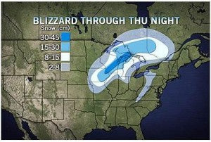 June Blizzard Derecho