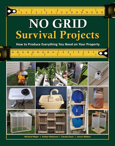 Cover of the book "NO GRID Survival Projects"