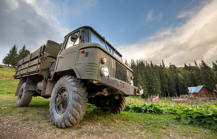 Biofuel outdoor truck