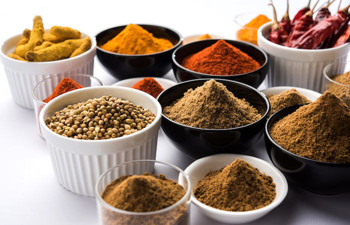 spices and peppers 