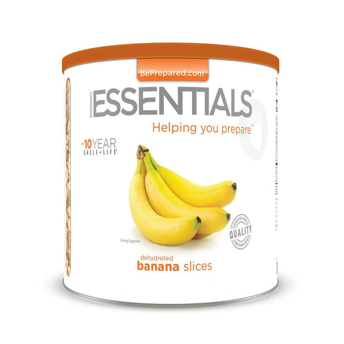 Dehydrated Banana Slices Large Can