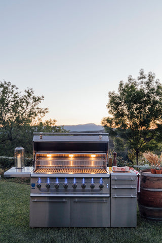 Nothing is better than hybrid grill and the view