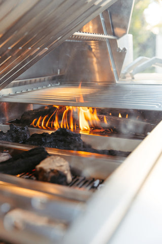 The multi-fuel ability of the hybrid grill series