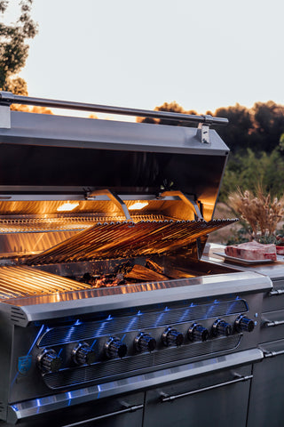 The Muscle Grill with multi-fuel trays to burn any fuel