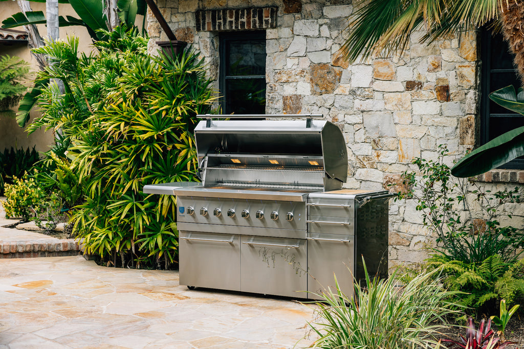 The 54" freestanding Encore Grill