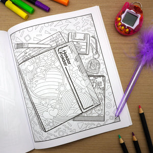 Download Totally 90s Coloring Book Hello Harlot