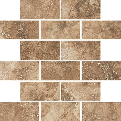 Cottage Brown2" x 4" Mosaic