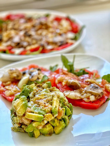 tartar de salmón ahumado benfumat