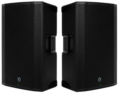 mackie 15 active speakers