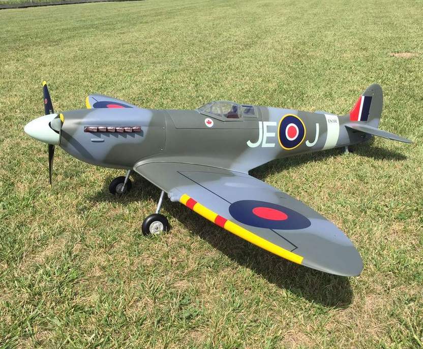 spitfire arf rc plane