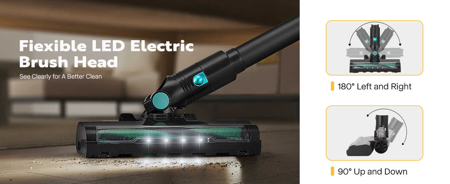 VIVOHOME Cordless Vacuum Cleaner