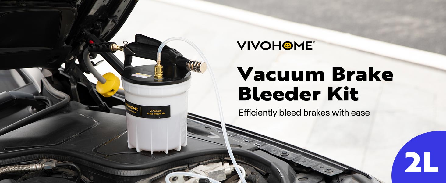 VIVOHOME 2L Vacuum Brake Bleeder Kit