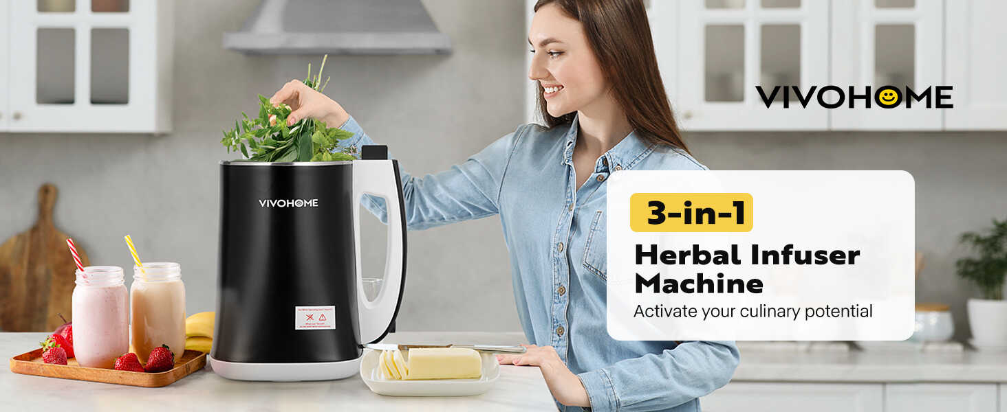 VIVOHOME Herbal Butter Maker Machine Decarboxylator