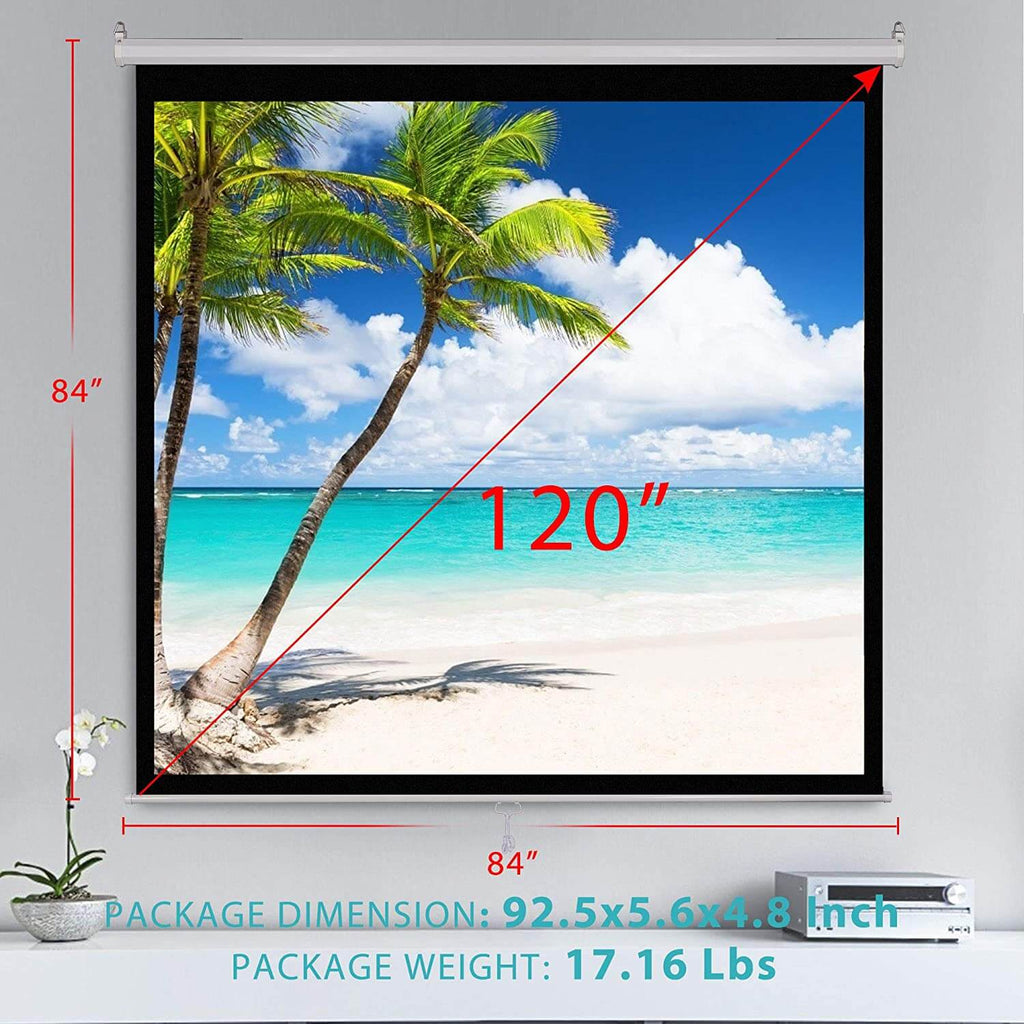 120 inch projector screen